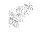 Whirlpool GERC4120SS0 control panel parts diagram