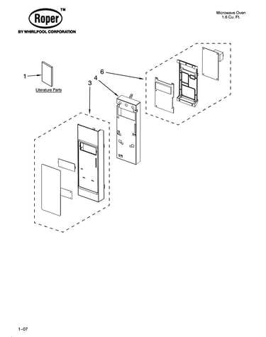 Control panel parts