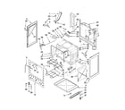 Whirlpool RF462LXST1 chassis parts diagram