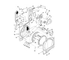 Whirlpool WGD6400SW1 bulkhead parts diagram