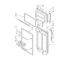 Whirlpool ET8FTEXRB02 door parts diagram