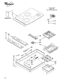 Cooktop parts, optional parts (not included)
