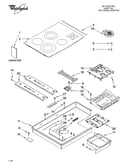 Cooktop parts, optional parts (not included)