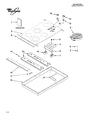 Cooktop parts, optional parts