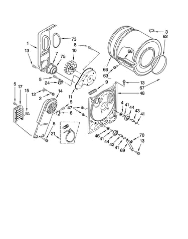 Bulkhead parts, optional parts (not included)
