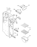 Freezer liner parts