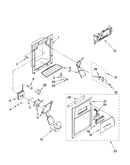 Dispenser front parts