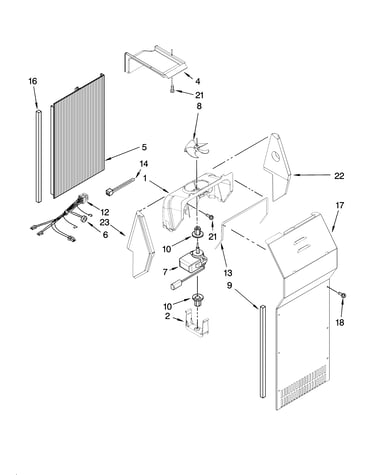 Air flow parts, optional parts (not included)
