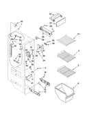 Freezer liner parts