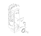 Whirlpool GC3JHAXTS00 refrigerator liner parts diagram