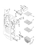 Freezer liner parts