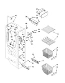 Freezer liner parts