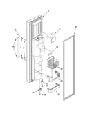 Freezer door parts