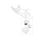 KitchenAid KECD866RBL02 blower unit parts, optional parts diagram