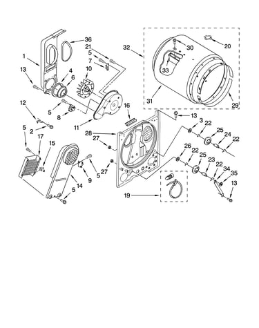Bulkhead parts, optional parts (not included)