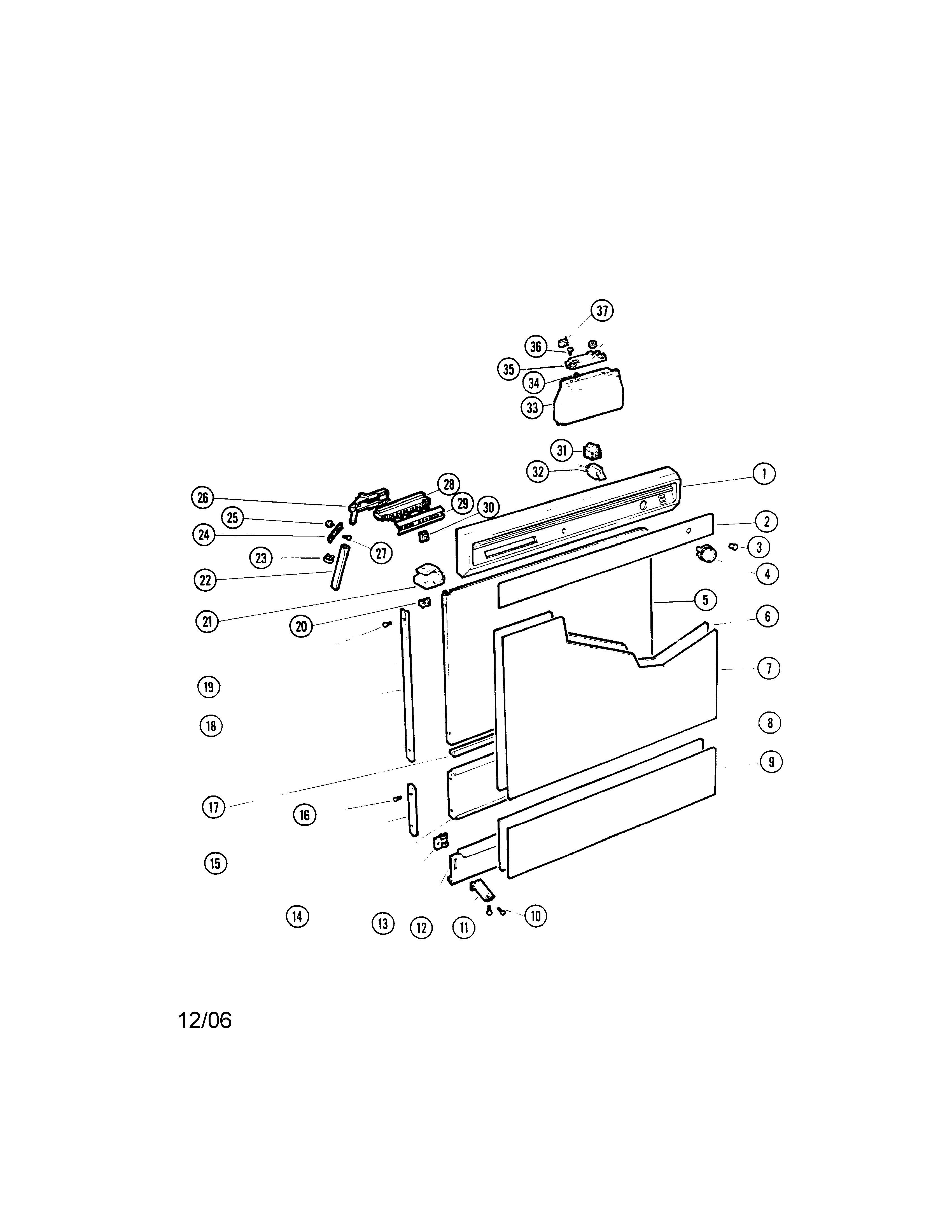 DOOR AND ESCUTCHEON FIG 1