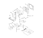 Whirlpool ACQ158PT0 air flow and control parts diagram