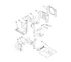 Whirlpool ACQ189PT0 air flow and control parts diagram
