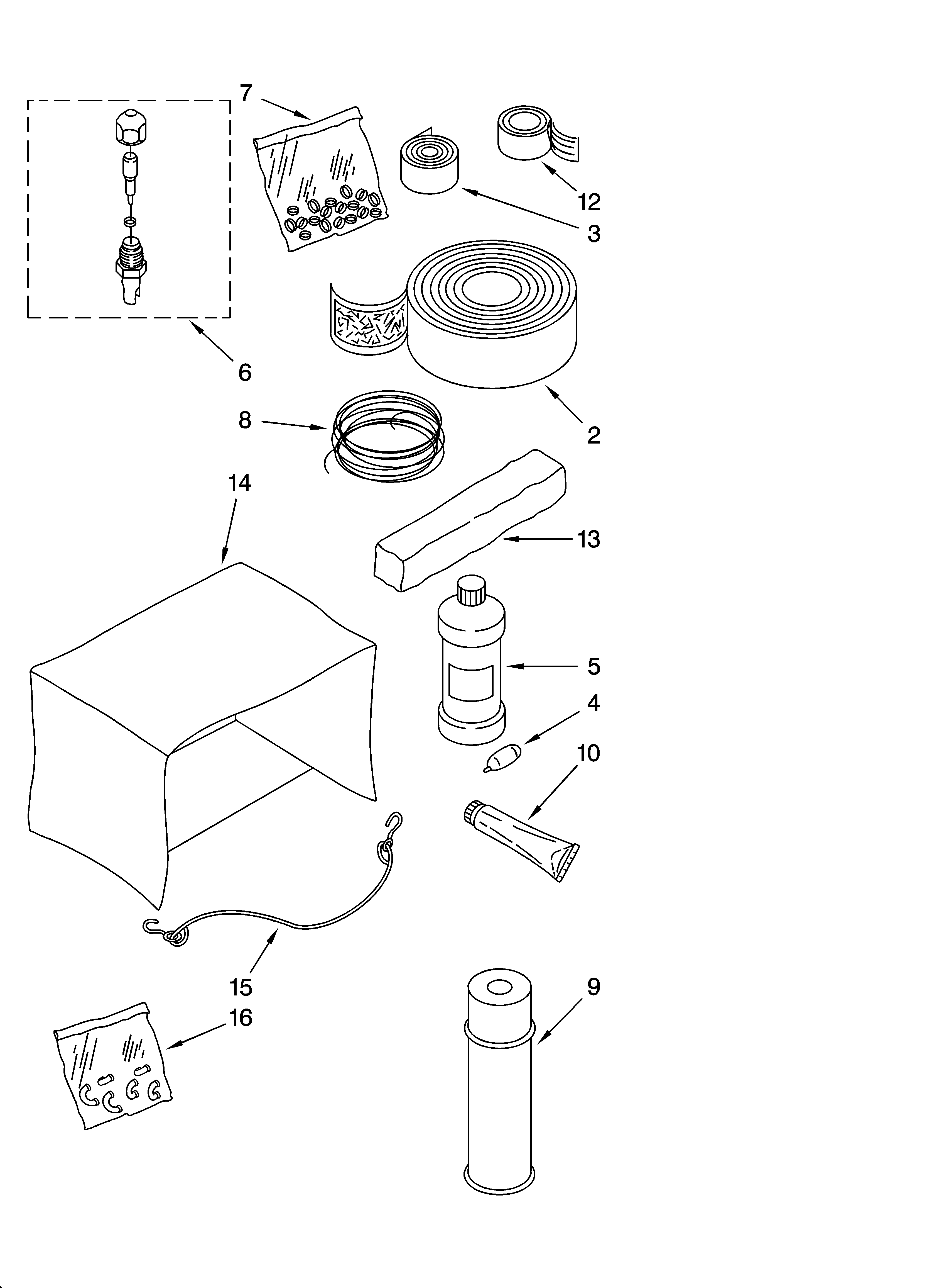 Optional  parts (not included)
