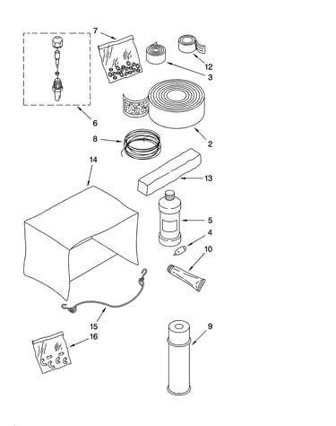Optional  parts (not included)