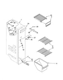 Freezer liner parts