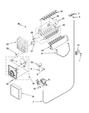 Icemaker parts, optional parts (not included)