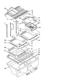 Shelf parts, optional parts (not included)