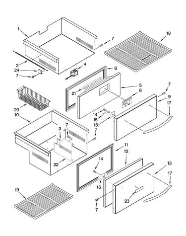 Drawer parts