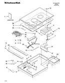 Cooktop parts, optional parts