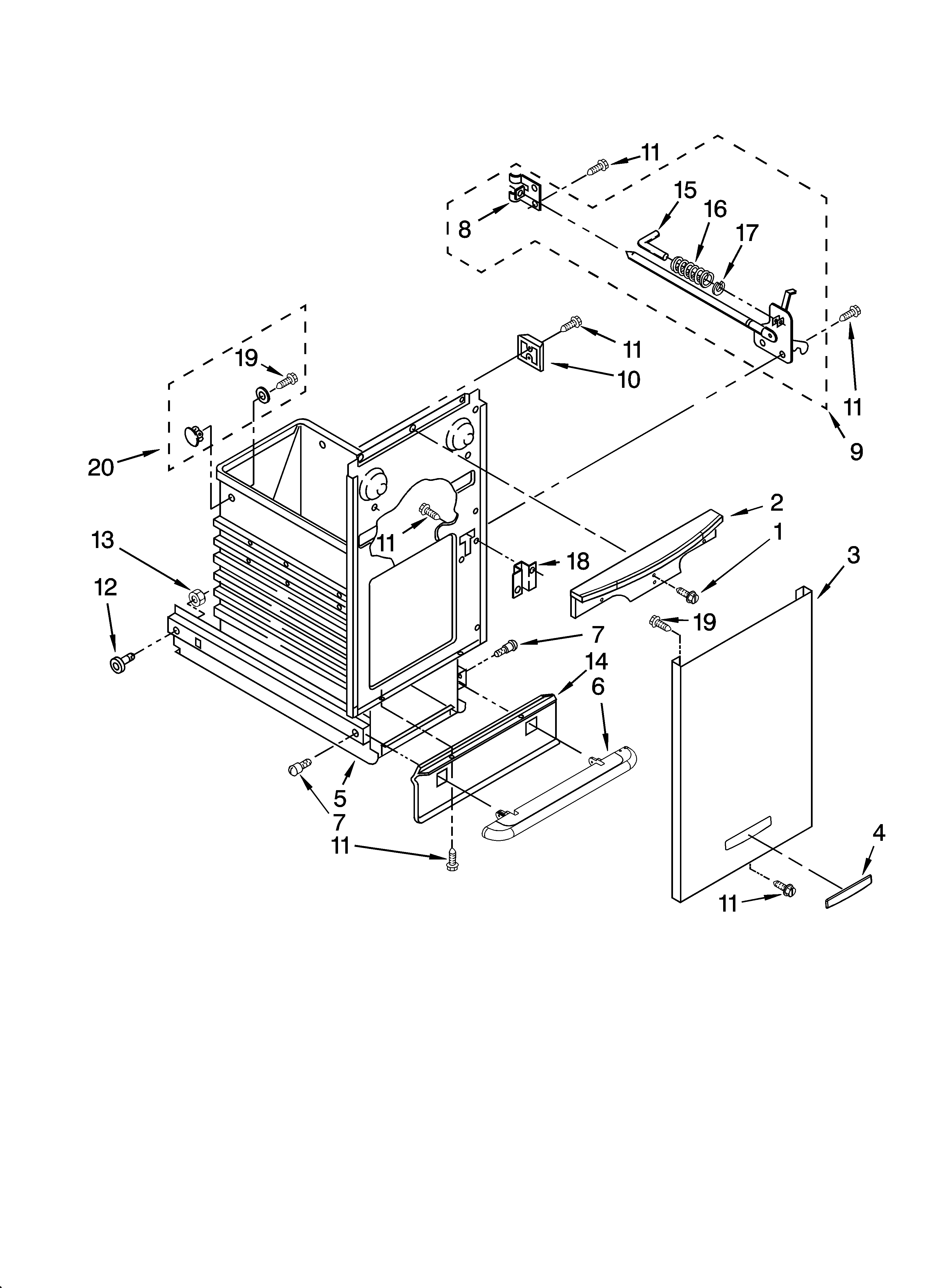 Container parts