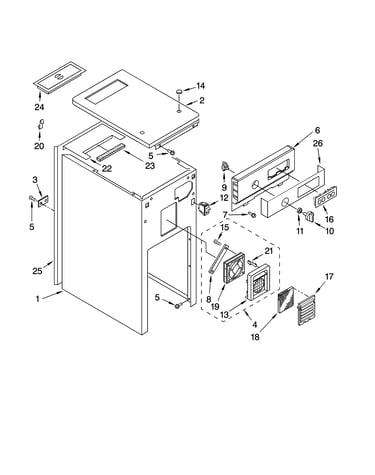 Panel and control parts