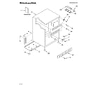 KitchenAid KORU06RSSS00 cabinet parts diagram