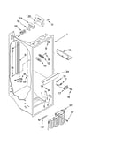 Refrigerator liner parts