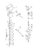 Motor and ice container parts
