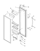 Refrigerator door parts