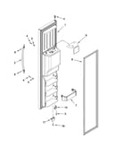 Freezer door parts