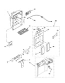 Dispenser front parts