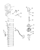 Motor and ice container parts
