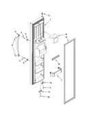 Freezer door parts