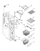 Freezer liner parts