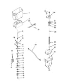 Motor and ice container parts