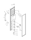 Freezer door parts