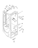 Refrigerator liner parts