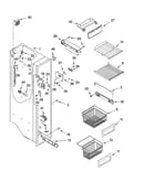 Freezer liner parts