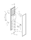 Freezer door parts