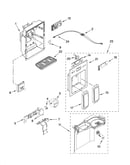 Dispenser front parts