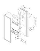 Refrigerator door parts