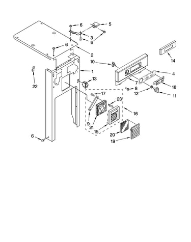 Control panel parts