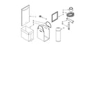 KitchenAid KUCS03CTBL0 accessory parts diagram