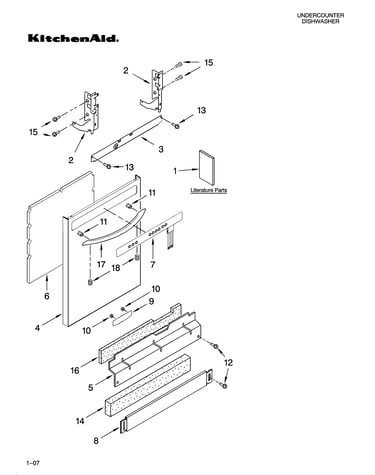 Door and panel parts